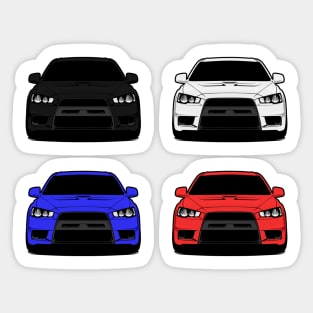 Mitsubishi Lancer Evolution X Sticker